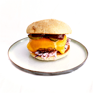 *NEW* Double Cheese burger (2 x 150gr)